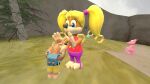  16:9 3d_(artwork) anthro banjo-kazooie banjo_(banjo-kazooie) digital_media_(artwork) duo female hi_res ime14 male male/female mammal rareware size_difference tooty_(banjo-kazooie) ursid video_games widescreen 