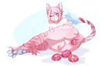  &lt;3 2018 4_toes 5_fingers anal anal_egg_insertion anal_masturbation anal_penetration angel_(viskasunya) anthro anthro_penetrated anus balls biped blue_eyes blue_highlights blue_pawpads blush bodily_fluids butt claws cum digital_media_(artwork) easter easter_egg egg egg_in_ass egg_insertion ejaculation erection eyebrows feet felid fingers fur genital_fluids genitals girly hair hi_res highlights_(coloring) holidays humanoid_genitalia humanoid_penis looking_at_viewer looking_pleasured lying male male_penetrated mammal masturbation multicolored_body multicolored_hair nude one_eye_closed pantherine pawpads penetration penile penis pink_body pink_fur pink_hair simple_background solo stripes tiger toes viskasunya wink 