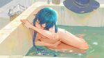  bathing mushoku_tensei naked roxy_migurdia wet yukina_(13590914678) 