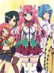  bike_shorts chouhi chouun kanu koihime_musou ryuubi tagme thighhighs 