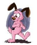  absurd_res anthro beagle canid canine canis cartoon_network courage_the_cowardly_dog courage_the_cowardly_dog_(character) domestic_dog fur hi_res hunting_dog male mammal scent_hound sloppywulf solo 
