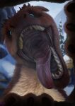  akr bodily_fluids breath dragon feral hi_res mouth_shot open_mouth rektalius saliva solo teeth vore zsa 