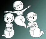  accessory bangs big_breasts big_butt breasts butt carrie_krueger cartoon_network curvaceous curvy_figure curvy_hips digital_media_(artwork) female frown ghost group hair hair_accessory hairpin hand_on_breast hand_over_breast hand_under_breasts humanoid navel nipples nurvous open_mouth presenting presenting_breasts simple_background sir-hanahin spirit spread_arms the_amazing_world_of_gumball thick_thighs undead voluptuous wide_hips 