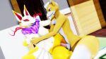  16:9 3d_(artwork) anthro asian_mythology big_breasts breasts canid canine crossgender digital_media_(artwork) duo east_asian_mythology female female_penetrated fox fox_mccloud fox_spirit genitals hi_res kyubi_(yo-kai_watch) male male/female male_penetrating male_penetrating_female malicekira mammal multi_tail mythology nintendo nipples nude penetration penis pussy sex star_fox vaginal vaginal_penetration video_games widescreen yo-kai_watch 