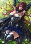  armor erza_scarlet fairy_tail lexaiduer no_bra 