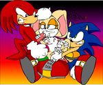  cream_the_rabbit knuckles_the_echidna perverted_bunny sega sonic_team sonic_the_hedgehog 