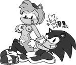  anthro blush breast_grab breasts cum cum_in_pussy cum_inside duo female greyscale grin hedgehog male mammal monochrome nipples on_top open_mouth perverted_bunny pussy reverse_cowgirl_position sega sex sonic_(series) sonic_team sonic_the_hedgehog straight vaginal 