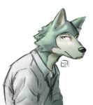  anthro beastars canid canine canis cemagcre hi_res legoshi_(beastars) male mammal solo wolf 