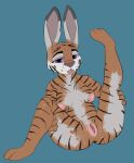  anthro disney felid female hi_res judy_hopps lagomorph leporid mammal pantherine rabbit singafurian solo stretching tiger tongue tongue_out zootopia 