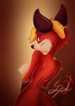  absurd_res anthro canid canine female fox hi_res lobofeo mammal nude pinup_pose red_fox solo 