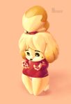 animal_crossing anthro canid canine canis clothing domestic_dog female hi_res isabelle_(animal_crossing) mammal nintendo pawpads paws renabu shih_tzu toy_dog underwear video_games 
