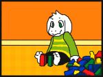  4:3 akanbe angry animated asriel_dreemurr big_ears block bodily_fluids bovid caprine chara_(undertale) clothing crying eyelid_pull eyelid_pull_taunt female glistening glistening_eyes goat green_clothing green_eyes human low_res male mammal monster mother parent red_eyes short_playtime taunt tears text tongue toriel_(undertale) undertale unknown_artist video_games young 