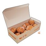  america box donut_hole doughnut dunkin&#039;_donuts english_text food food_focus no_humans original pastry pastry_box simple_background still_life studiolg white_background 