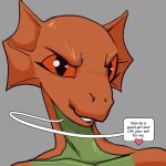  &lt;3 anthro argonian bethesda_softworks blush bubble comic english_text female good_girl imminent_sex oblivion prequel quill-weave ratbloke reptile scalie simple_background smile solo text the_elder_scrolls video_games webcomic 