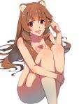  3:4 animal_humanoid bangs blush brown_hair canid canid_humanoid canine canine_humanoid chest_tattoo chiharu_(9654784) female hair hi_res humanoid knees_on_chest knees_up long_hair looking_at_viewer mammal mammal_humanoid nude pink_eyes playing_with_hair procyonid procyonid_humanoid raccoon raccoon_humanoid raphtalia simple_background solo tanuki_humanoid tattoo the_rising_of_the_shield_hero white_background 