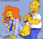  homer_simpson mindy_simmons nev tagme the_simpsons 