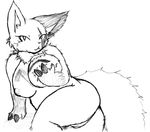  anthro anthrofied breasts female nintendo nude pok&#233;mon pok&#233;morph pokemon presenting pussy solo source_request unknown_artist video_games zangoose 