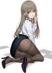  ass heels ikomochi pantsu pantyhose skirt_lift 