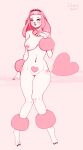  anthro bodily_fluids breasts canid canine canis crying domestic_dog female genitals hi_res mammal navel navel_piercing nipple_piercing nipples piercing poodle pussy sleepyhelen solo tears 