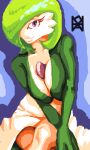  bedroom_eyes big_breasts breast_squeeze breasts cleavage clothed clothing crossed_arms crossed_legs digital_media_(artwork) female gardevoir humanoid looking_at_viewer low_res nahadon narrowed_eyes nintendo not_furry pixel_(artwork) pok&eacute;mon pok&eacute;mon_(species) seductive smile solo video_games 