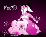  &lt;3 &lt;3_eyes anthro areola big_areola bodily_fluids breast_milking breasts clothed clothing cute_face digital_media_(artwork) ejaculation eyebrows feet female flat_chested flat_colors fur genitals hair hi_res huge_hips huge_thighs huge_udders humanoid_feet hyper hyper_genitalia hyper_udders lactating lagomorph leporid lips long_nipples mammal masturbation milk moomis nipples no_underwear open_mouth orgasm orgasm_face overweight overweight_anthro overweight_female ponytail projectile_lactation rabbit simple_background sitting small_breasts small_nipples solo teats thick_bottom_lip thick_eyebrows thick_thighs topwear udders 
