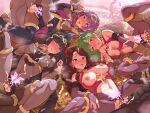  4girls alternate_costume bangs black_hair blush bodystocking boris_(noborhys) breasts breasts_outside brown_hair bukkake censored cum cum_in_mouth cum_in_pussy cum_on_body cum_on_hair dorothea_arnault facial fire_emblem fire_emblem:_genealogy_of_the_holy_war fire_emblem:_new_mystery_of_the_emblem fire_emblem:_three_houses fire_emblem_awakening fire_emblem_heroes glowing green_eyes green_hair group_sex heart heart-shaped_pupils highres holding_hands katarina_(fire_emblem) large_breasts lene_(fire_emblem) long_hair multiple_girls nipples open_mouth orgy pubic_tattoo purple_eyes purple_hair pussy see-through sex short_hair smile spread_legs sweat symbol-shaped_pupils tattoo tharja_(fire_emblem) torn_clothes vaginal 