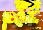  curby nintendo pichu pikachu pokemon 