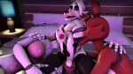  16:9 2021 3d_(artwork) anthro ball_fondling balls binocszoomx10 bodily_fluids breasts canid canine digital_media_(artwork) erection fan_character female fingers five_nights_at_freddy&#039;s five_nights_at_freddy&#039;s_2 fondling fox foxy_(fnaf) genital_fluids genitals group group_sex hi_res licking licking_precum machine male male/female mammal mangle_(fnaf) nipples nude open_mouth oral penile penis penis_lick precum robot sex source_filmmaker threesome tongue tongue_out trio video_games widescreen 