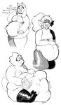  abdominal_bulge after_vore alphys ambiguous_gender ambiguous_prey anthro anthro_pred back_spines belly belly_overhang big_belly bikini bikini_top black_and_white blush bodily_fluids book boss_monster bottomless bottomwear bovid bra breasts buckteeth caprine cheddarcheezey claws cleavage clothed clothing cricetid delta_rune_(emblem) dialogue drooling english_text eye_patch eyeliner eyeshadow eyewear female fin fin_piercing fish freckles front_view furgonomics furry-specific_piercing glasses goat group hair half-closed_eyes hamster head_fin hi_res holding_book holding_manga holding_object horn hyper hyper_belly kneeling legwear lizard looking_at_belly looking_at_own_belly looking_at_self looking_down looking_pleasured love_handles makeup mammal marine mascara midriff monochrome narrowed_eyes navel navel_outline non-mammal_breasts obese obese_anthro obese_female open_mouth open_smile overweight overweight_anthro overweight_female pants piercing ponytail reptile robe rodent rumbling_stomach saliva same_size_vore scalie scar sharp_teeth simple_background sitting small_breasts smile sound_effects spines sports_bra standing swimwear symbol tail_spines teeth text thick_tail thick_thighs thigh_highs three-quarter_view tied_hair tight_clothing tight_robe tongue tongue_out tongue_piercing tongue_stud toriel undertale underwear undyne video_games vore wavy_mouth 