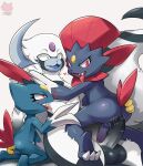  &lt;3 absol absurd_res anal anal_penetration bodily_fluids butt canid canine cowgirl_position darkluxia erection hi_res male mammal nintendo on_bottom on_top penetration pok&eacute;mon pok&eacute;mon_(species) saliva sex shima_(lucaraixen) simple_background sneasel tongue tongue_out video_games weavile white_background 