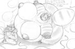  air_inflation anthro balloon balls belly big_balls big_belly big_breasts blackfox85 blowing breasts caitlynn_(blackfox85) canid canine clothing duo english_text eyes_closed female fox genitals gin_(blackfox85) hose huge_balls huge_breasts hyper hyper_belly inflation legwear long_sleeve_gloves male male/female mammal monochrome multi_tail navel_fetish navel_penetration nipples nude penetration stockings tail_inflation text thought_bubble wide_hips 