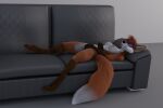  3:2 3d_(artwork) anthro canid canine digital_media_(artwork) female fox mammal sleeping solo titord 