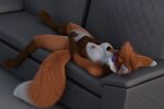  3:2 3d_(artwork) anthro canid canine digital_media_(artwork) female fox mammal sleeping solo titord 