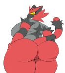 absurd_res anthro anus big_breasts big_butt breasts butt curvy_figure female genitals grin hi_res huge_butt huge_thighs incineroar looking_at_viewer looking_back nintendo plantedpot pok&eacute;mon pok&eacute;mon_(species) presenting presenting_anus presenting_hindquarters presenting_pussy pussy smile solo thick_thighs video_games voluptuous wide_hips 