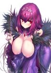  dress fate/grand_order hong_(white_spider) nipples no_bra scathach_(fate/grand_order) 