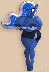  absurd_res anthro areola areola_slip big_breasts blue_body blue_fur blush bottomwear breast_expansion breast_grab breasts clothing collaboration crazy_water doomfister equid expansion female friendship_is_magic fur grope gym_bottomwear gym_clothing gym_shorts hand_on_breast hasbro hi_res horn mammal my_little_pony nipple_outline princess_luna_(mlp) self_grope shorts slightly_chubby solo story story_at_source story_in_description tearing_clothing torn_clothing unguligrade_anthro wardrobe_malfunction wide_hips winged_unicorn wings 