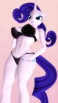  3d_(artwork) 9:16 anthro anthrofied big_breasts bra breasts clothing digital_media_(artwork) equid equine female flushthebatsanta friendship_is_magic hand_on_hip hasbro hi_res horn mammal my_little_pony panties rarity_(mlp) solo underwear unicorn 