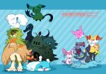  alolan_vulpix ambiguous_gender anthro avian blue_body blue_fur blue_skin braixen brionne canid canine corsola decidueye eeveelution felid feline female feral fur group inner_ear_fluff japanese_text litten luxio mammal mareanie marine mimikyu nintendo palossand pinniped pok&eacute;mon pok&eacute;mon_(species) regional_form_(pok&eacute;mon) reptile salazzle scalie sylveon text tuft vaporeon video_games vulpix white_body white_fur winte yellow_body yellow_fur zorua 