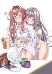  bang_dream! imai_lisa minato_yukina pubic_hair pussy pussy_juice tagme yuri 