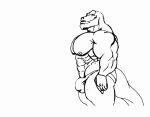  abs animated anthro belly belly_expansion belly_inflation big_belly big_muscles blush bulge caazerenam croco crocodilian expansion fangs growth huge_muscles hyper hyper_belly male muscle_growth musclegut muscular muscular_anthro muscular_male pecs reptile scalie short_playtime solo thick_thighs underbite weight_gain 