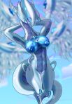  absurd_res anthro blue-eyes_abyss_dragon blue-eyes_white_dragon bodily_fluids breasts cum cum_in_mouth cum_in_pussy cum_inside cum_on_breasts cum_on_face curvy_figure detailed dododragon56 dragon female flying gem genital_fluids genitals hands_behind_head hi_res horn konami looking_at_another metallic_body multi_wing nipples nude pussy reptile scalie smile solo teeth wings yu-gi-oh 