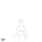  1:1 2021 animated anthro belly big_breasts breasts butt clothed clothing digital_media_(artwork) female growing growth huge_breasts humanoid hyper looking_at_viewer non-mammal_breasts nude overweight overweight_anthro reptile scalie short_playtime simple_background snake snekkobean solo standing thick_thighs tongue 
