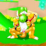  bowser koopa nintendo super_mario_bros. yoshi 