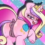  animal_genitalia animal_pussy anus bedroom_eyes big_butt blep butt equid equine_pussy female feral friendship_is_magic genitals hasbro hi_res horn looking_back louvely mammal my_little_pony narrowed_eyes princess_cadance_(mlp) pussy seductive solo tongue tongue_out winged_unicorn wings 