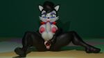  16:9 3d_(artwork) anthro balls breasts digital_media_(artwork) felid feline genitals gynomorph herm hershey_the_cat hi_res humanoid_genitalia humanoid_penis intersex inviting looking_at_viewer mammal penis pussy solo sonic_the_hedgehog_(series) spread_legs spread_pussy spreading thorinblender widescreen 