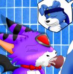  _wings absurd_res anthro anthro_on_anthro anthro_penetrated anthro_penetrating anthro_penetrating_anthro blue_body blue_scales blush bodily_fluids canid canine canis cum cum_in_mouth cum_inside demon digimon digimon_(species) digital_media_(artwork) domestic_dog dorumon dragon duo eyes_closed facial_markings fangs feathered_wings feathers fur furred_dragon gaomon genital_fluids genitals hair head_markings hi_res horn male male/male mammal markings membrane_(anatomy) membranous_wings oral oral_penetration orgasm orgasm_face penetration penile penile_penetration penis purple_body purple_fur purple_skin scales sveemon tongue whiskers white_body white_fur white_hair wings x-digimon 