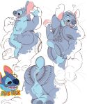  &lt;3 2021 3_toes alien anthro anthrofied anus balls belly blue_body blue_eyes blue_fur blue_nose butt dessert disney english_text experiment_(lilo_and_stitch) feet food fur genitals hi_res lilo_and_stitch looking_at_viewer looking_back looking_back_at_viewer male naughty_face penis presenting presenting_anus profanity shaved_ice slightly_chubby small_tail spread_butt spreading stitch_(lilo_and_stitch) tattoo tbid text toes 