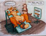  ambiguous_gender anthro blush duo lutrine male male_(lore) mammal mustelid null_bulge plushification sex_toy sushiotter_(artist) teasing transformation vibrator 