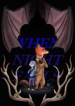  anthro antlers cover disney duo fan_character fanfiction female horn judy_hopps kikis-art-journey male male/female nick_wilde upplet wings zootopia 