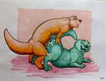  animal_genitalia duo ejaculation feral genitals lutrine male male/male mammal mustelid sex sushiotter_(artist) 